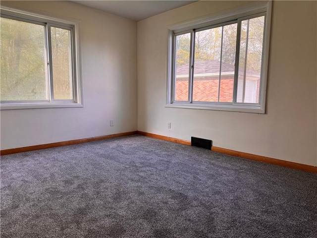 1350 George St, Hermitage, PA 16148 - unfurnished room with carpet flooring, plenty of natural light, and baseboards