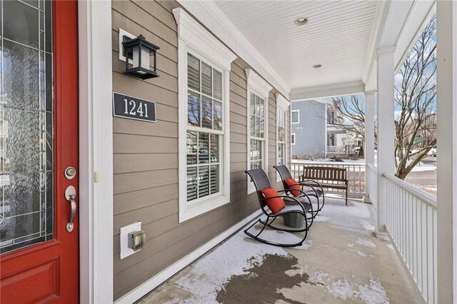 1241 Newbury Highland, South Fayette, PA 15017 - view of porch