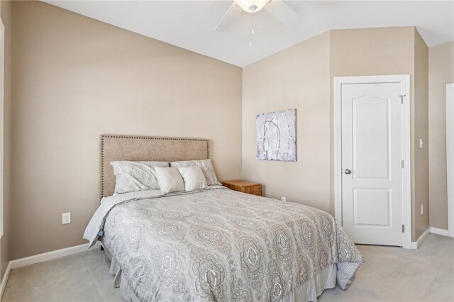 1241 Newbury Highland, South Fayette, PA 15017 - bedroom with light carpet, baseboards, and ceiling fan
