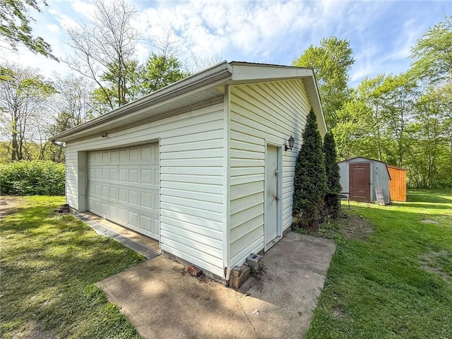 155 Elm St, Saint Clair Twp, PA 15954 - view of outbuilding featuring an outbuilding