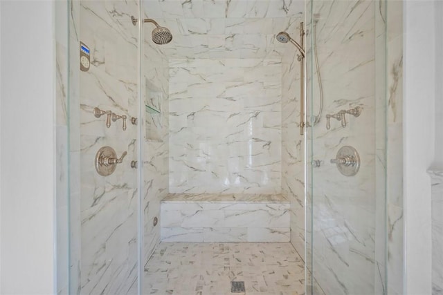 904 Champlain Pl, Adams Twp, PA 15044 - bathroom with a marble finish shower
