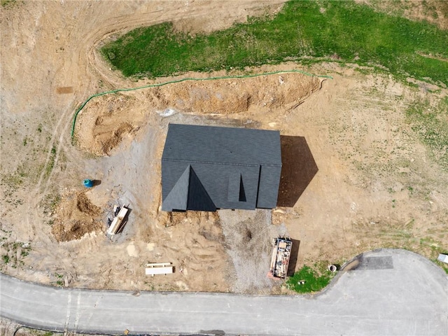 aerial view of property's location