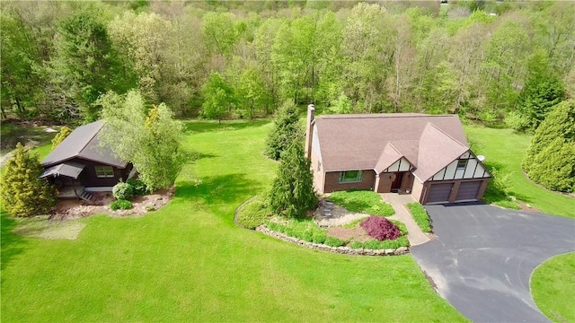 111 Mccall Rd, Franklin Twp But, PA 16001 - aerial view of property and surrounding area featuring a forest