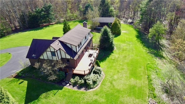 111 Mccall Rd, Franklin Twp But, PA 16001 - aerial view of property and surrounding area with a forest