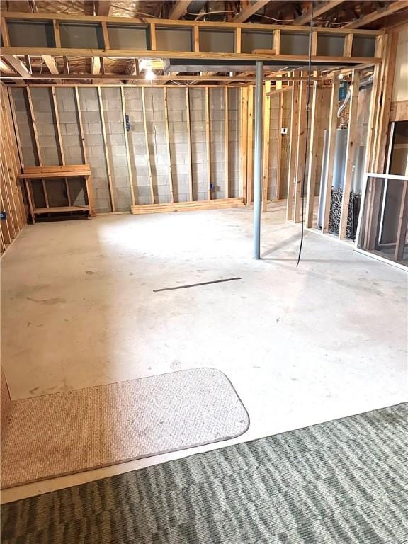 491 Peregrine Dr, North Huntingdon, PA 15642 - view of unfinished basement
