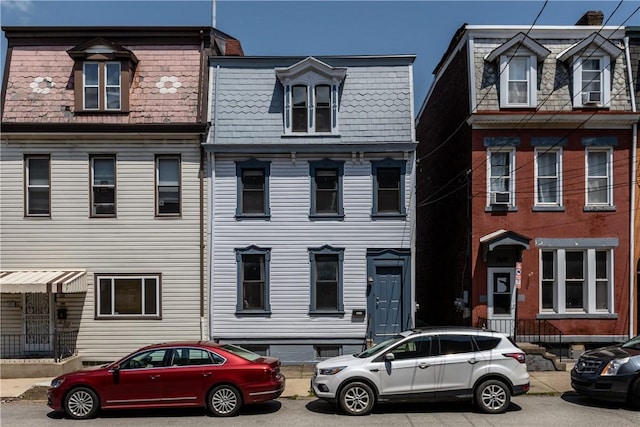 2611 Jane St, South Side, PA 15203 - view of front of house with mansard roof