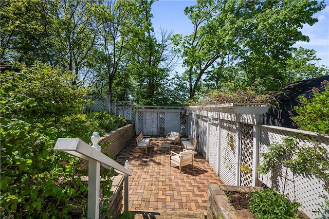 209 Bon Air Ave, Bon Air, PA 15210 - view of patio with a fenced backyard