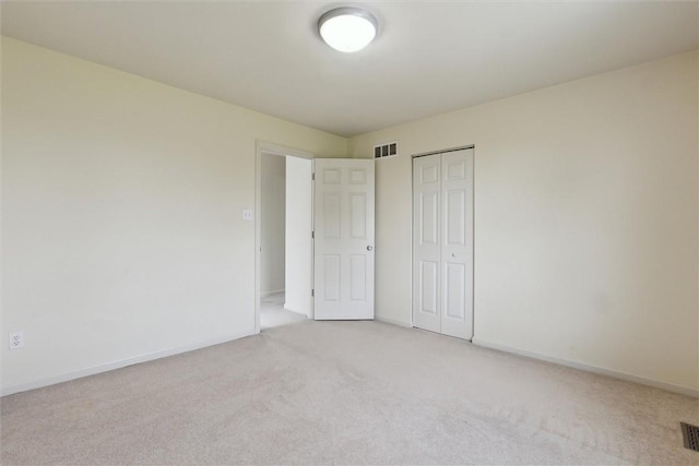 921 Bideford Dr, South Park, PA 15129 - unfurnished bedroom with light colored carpet, a closet, and baseboards