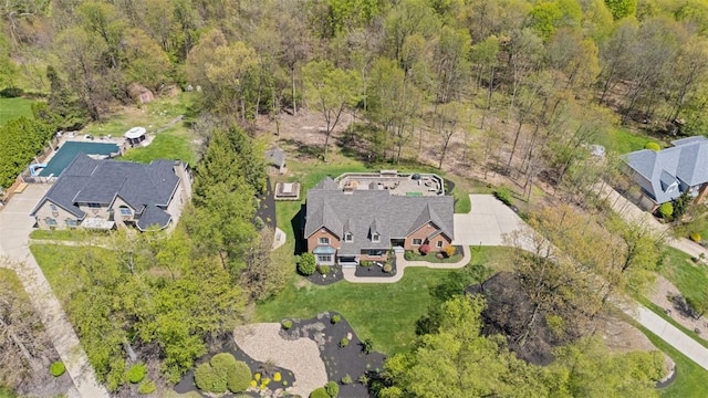 149 Walnut Ridge Dr, Chippewa Twp, PA 15010 - view from above of property with a forest