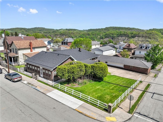 134 Modisette Ave, Donora, PA 15033 - aerial perspective of suburban area featuring a forest