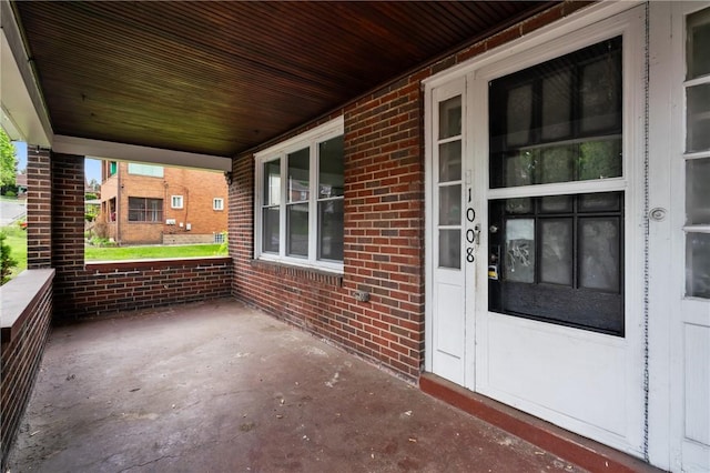 1008 Lowery St, Duquesne, PA 15110 - view of patio / terrace with a porch