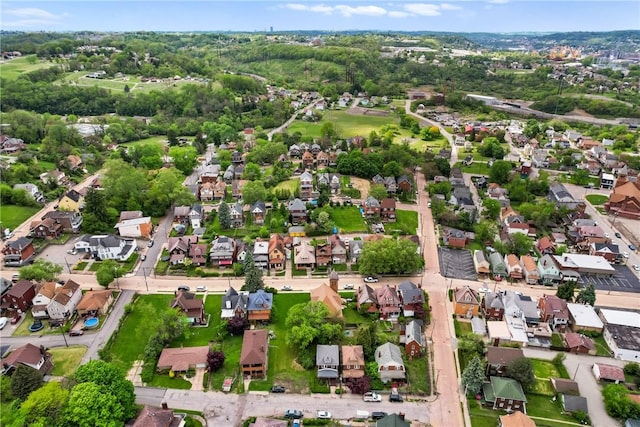 1008 Lowery St, Duquesne, PA 15110 - aerial view of property and surrounding area featuring nearby suburban area
