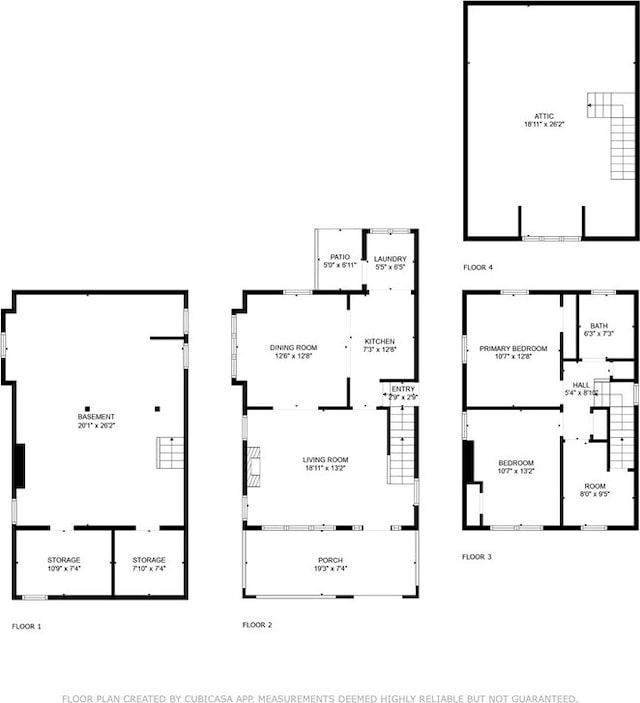 1008 Lowery St, Duquesne, PA 15110 - room layout