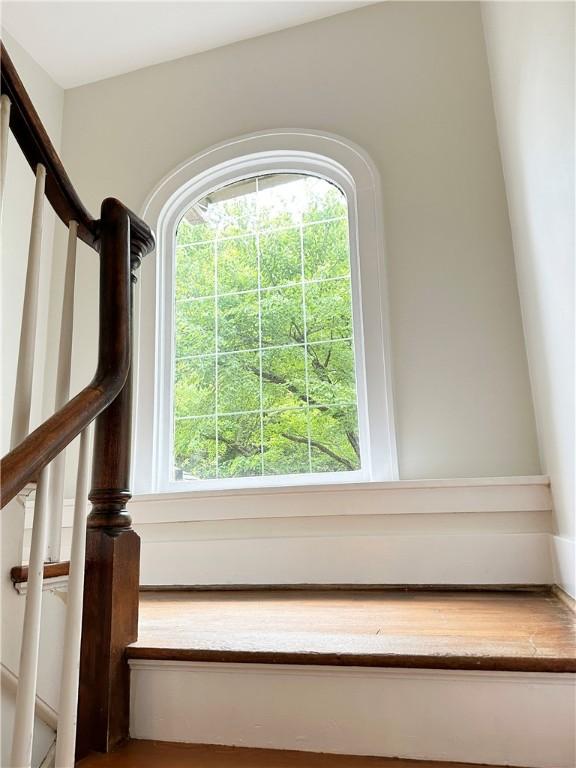 6927 Perrysville Ave, Ben Avon, PA 15202 - stairway with plenty of natural light