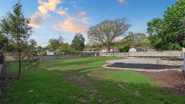 view of yard