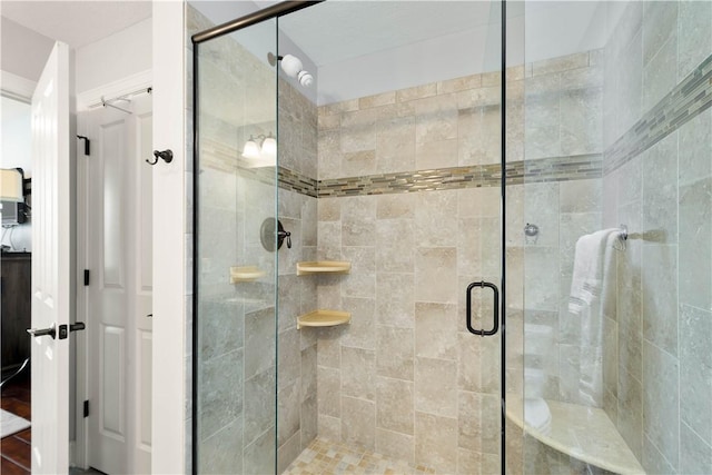 112 Shelton Place Dr, Connoquenessing Boro, PA 16033 - full bath with a stall shower