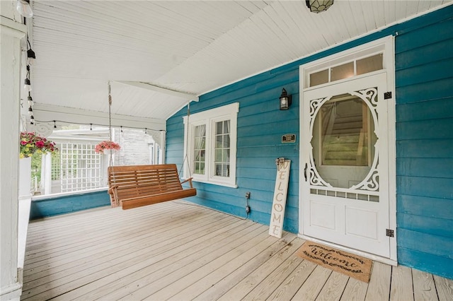 154 E Kittanning St, W/N Mahoning Twps, PA 16256 - doorway to property with covered porch