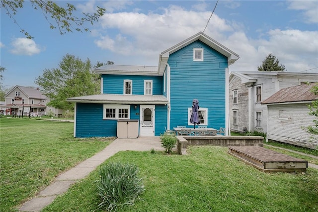 154 E Kittanning St, W/N Mahoning Twps, PA 16256 - back of property with a lawn