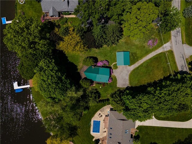 374 Latonka Dr, Jackson Twp Mer, PA 16137 - aerial view of property and surrounding area featuring a pool