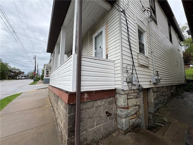 view of side of home