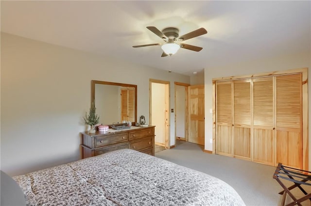 4038 State Route 156, Kiskiminetas Twp, PA 15618 - bedroom featuring carpet flooring, a ceiling fan, baseboards, and a closet