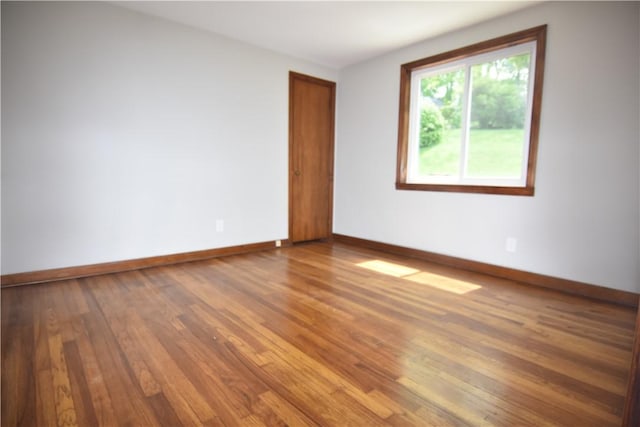 2113 Hillard Rd, Bethel Park, PA 15102 - unfurnished room with wood finished floors and baseboards