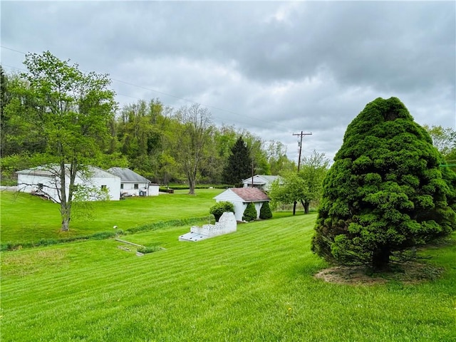 90 Dague Ln, South Franklin, PA 15301 - view of grassy yard