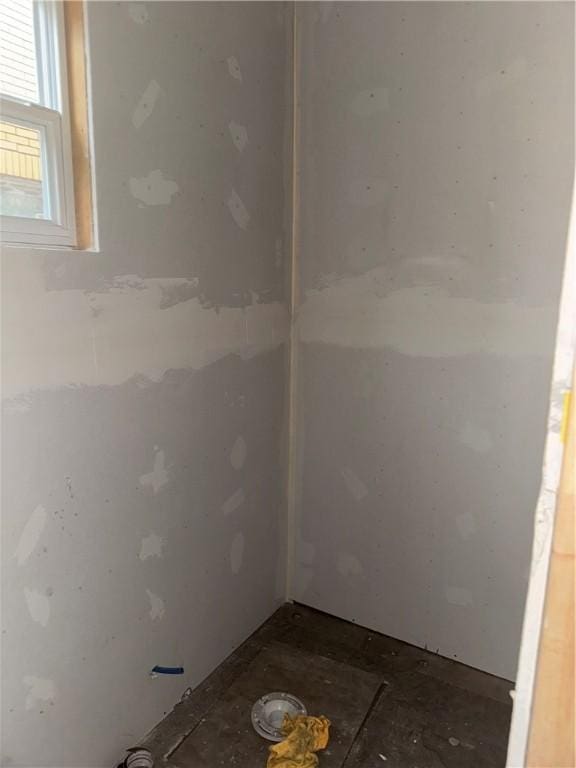 view of spare room