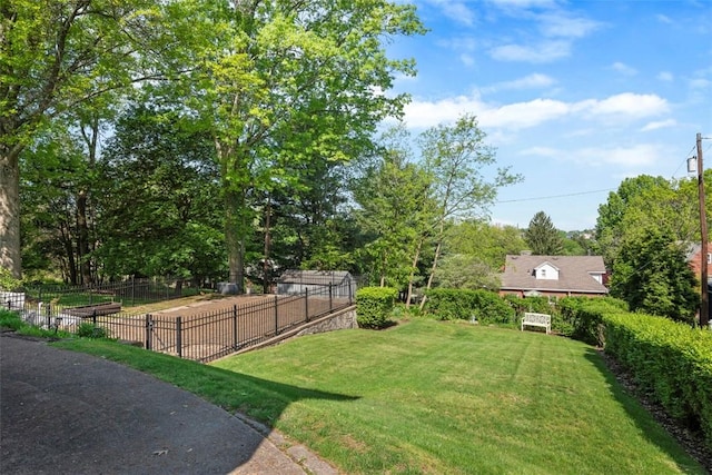 view of yard