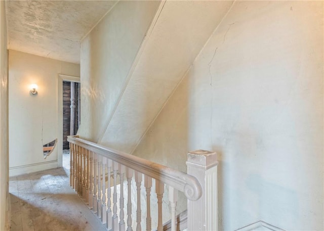 view of stairway