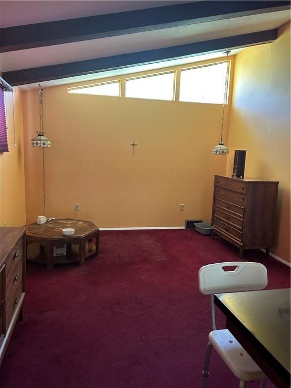 316 Franklin Dr, Peters Twp, PA 15241 - living area with carpet flooring and baseboards