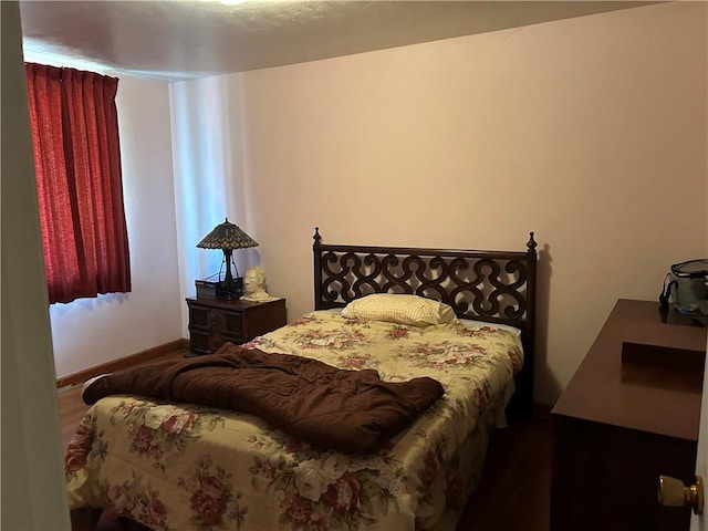 316 Franklin Dr, Peters Twp, PA 15241 - bedroom featuring wood finished floors and baseboards