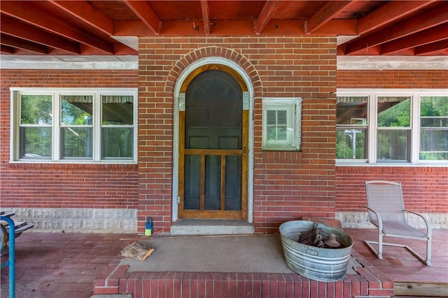 2915 Kane Rd, Hopewell Twp Bea, PA 15001 - property entrance with brick siding