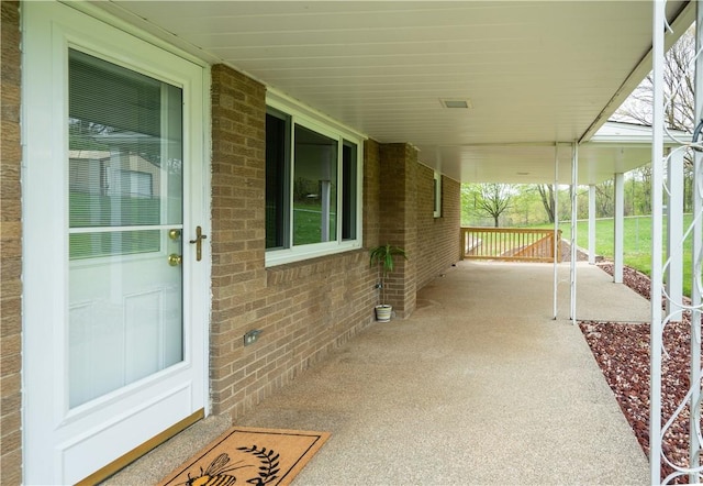 view of patio / terrace