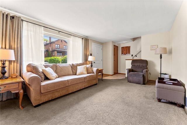 2228 Walton Ave, Overbrook, PA 15210 - view of carpeted living area