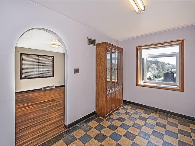 170 Millerstown Culmerville Rd, West Deer, PA 15084 - spare room featuring baseboards and arched walkways