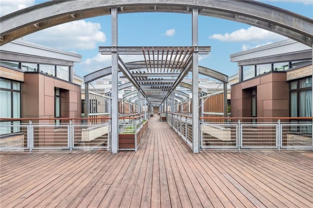 view of deck