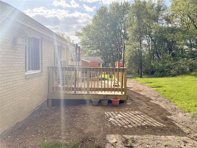 829 Cottonwood Dr, Monroeville, PA 15146 - exterior space with a wooden deck
