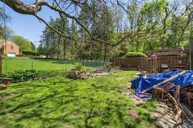 view of yard