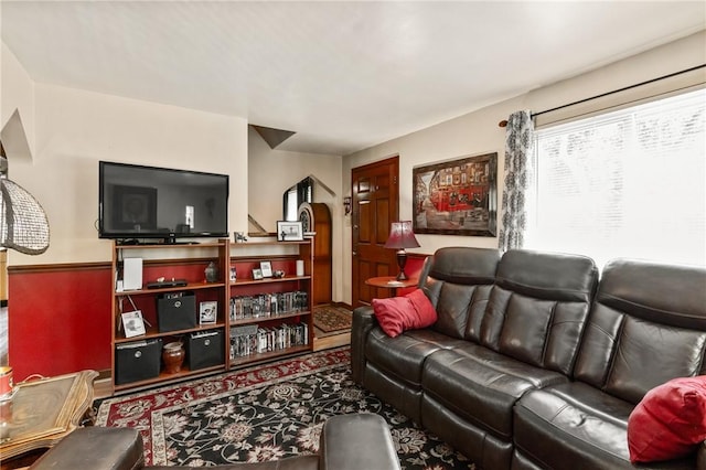view of living room