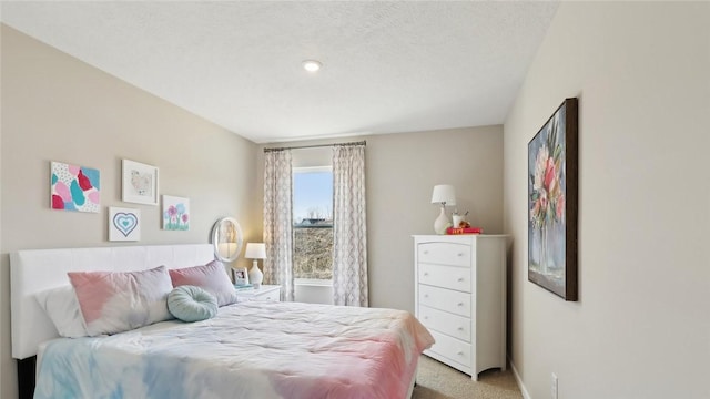bedroom featuring carpet floors