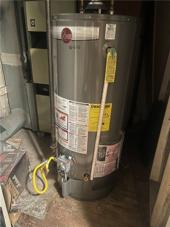 utilities with water heater