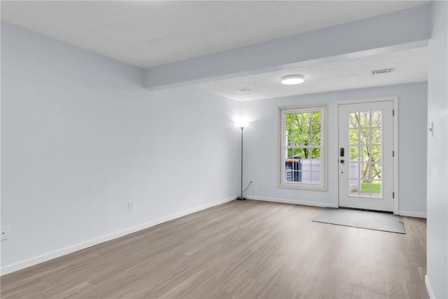 1408 Timberidge Dr, Bethel Park, PA 15102 - unfurnished room with wood finished floors and baseboards