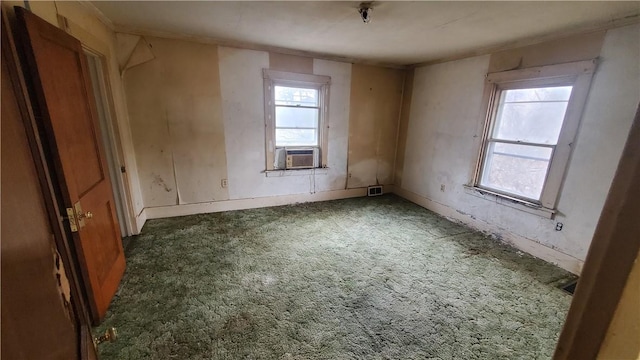 1710 3rd Ave, New Brighton, PA 15066 - carpeted spare room featuring cooling unit and baseboards