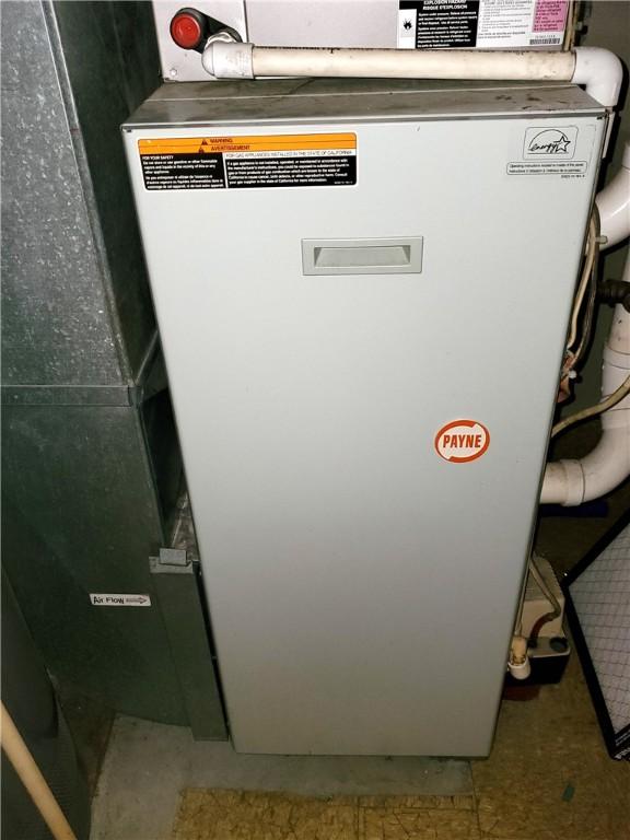 620 Gross St, Conway, PA 15027 - utility room featuring heating unit