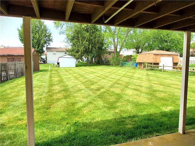 620 Gross St, Conway, PA 15027 - view of yard with a shed and an outdoor structure
