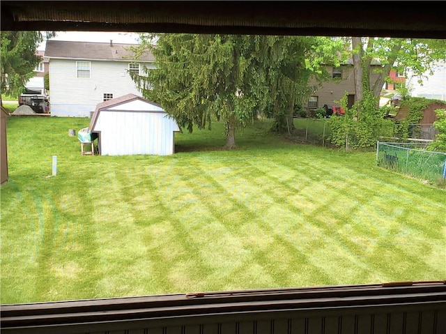 620 Gross St, Conway, PA 15027 - view of yard with an outdoor structure and a storage shed