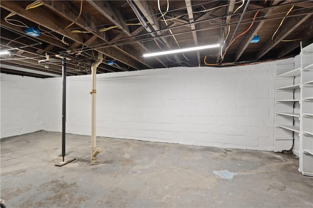 716 Center Ave N, Charleroi, PA 15022 - view of unfinished below grade area