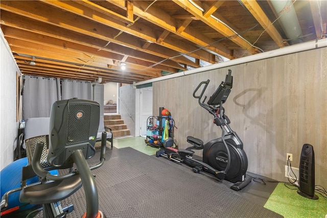 view of exercise room