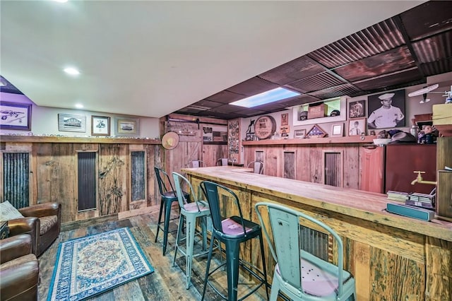 9935 Greiser Rd, Conneaut Lake Cra, PA 16316 - indoor bar with wood finished floors